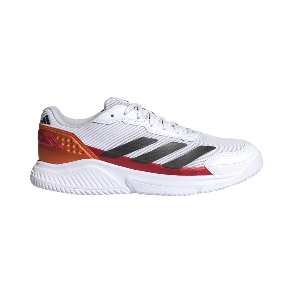 Adidas Courtquick Padel 2026 en Blanco/Naranja