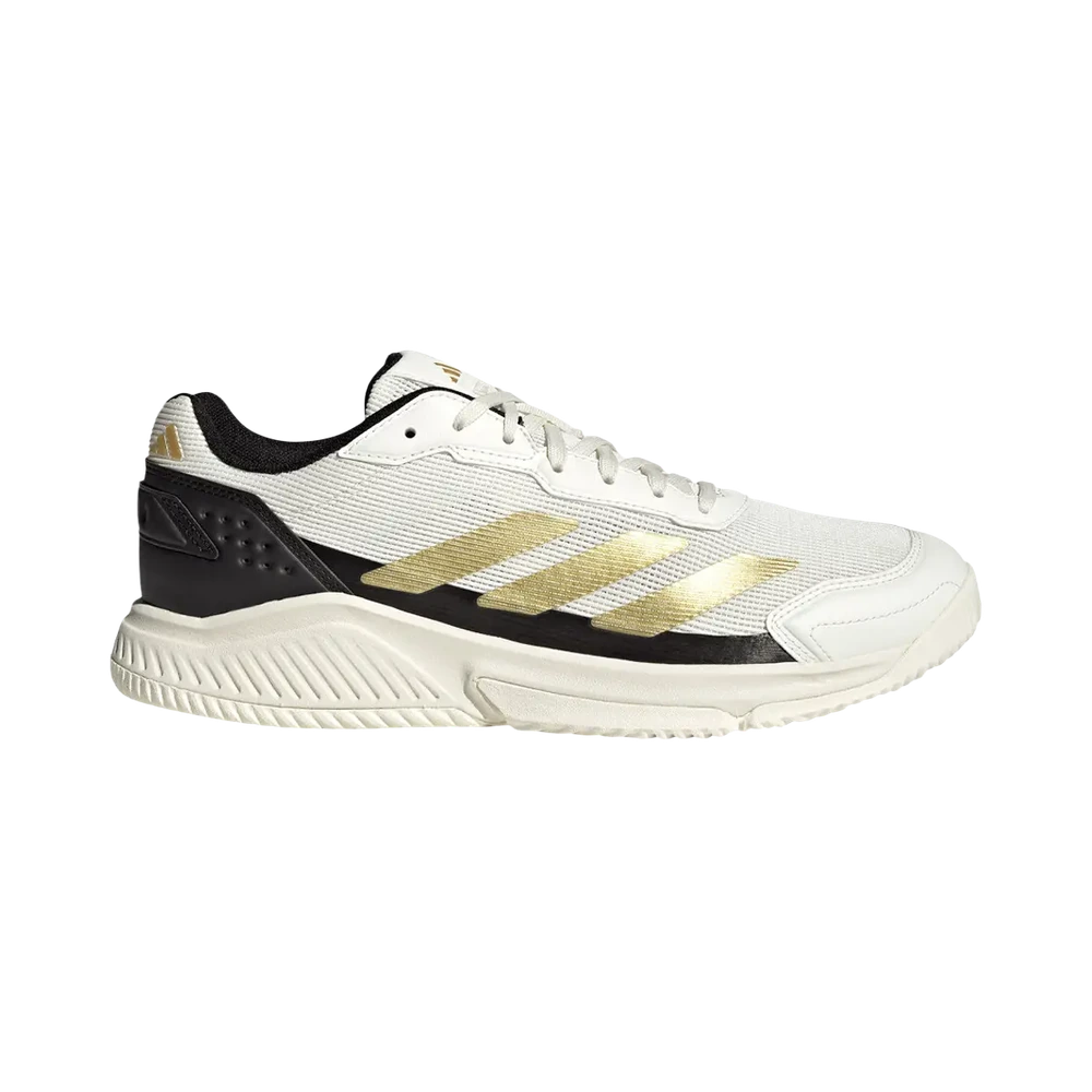 Adidas Courtquick Padel 2026 en Blanco/Oro