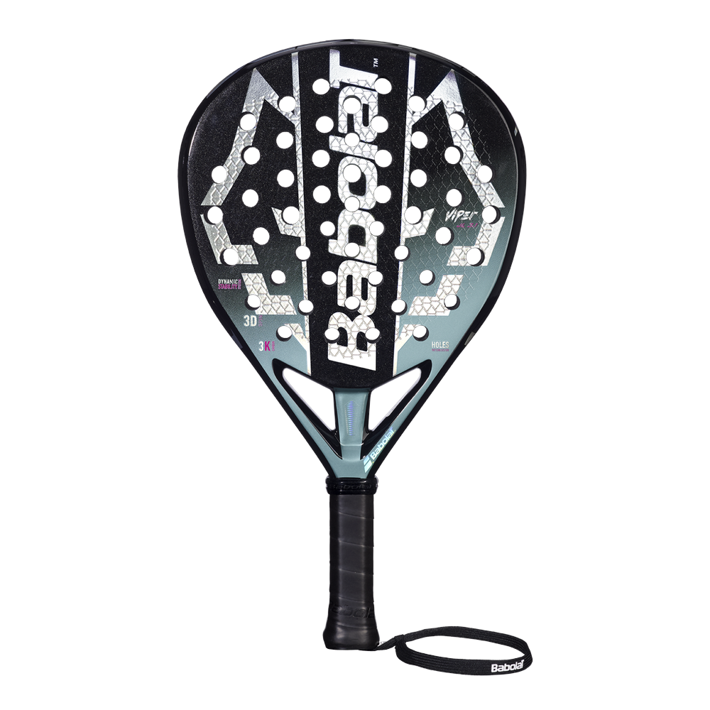 Pala Babolat Viper Juan Lebrón 3.1, la otra cara