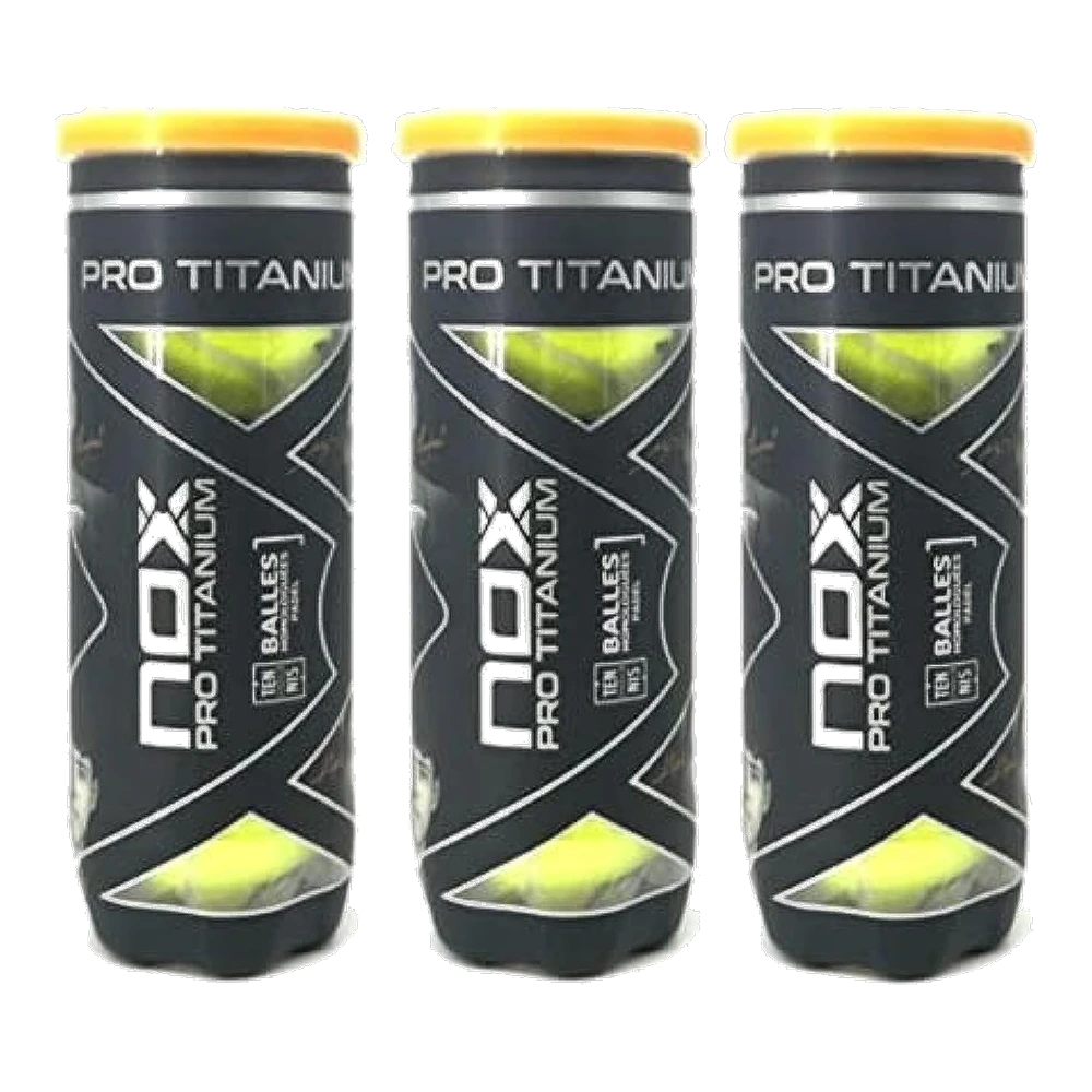 Nox PRO Titanium — Pack de 3 botes de 3