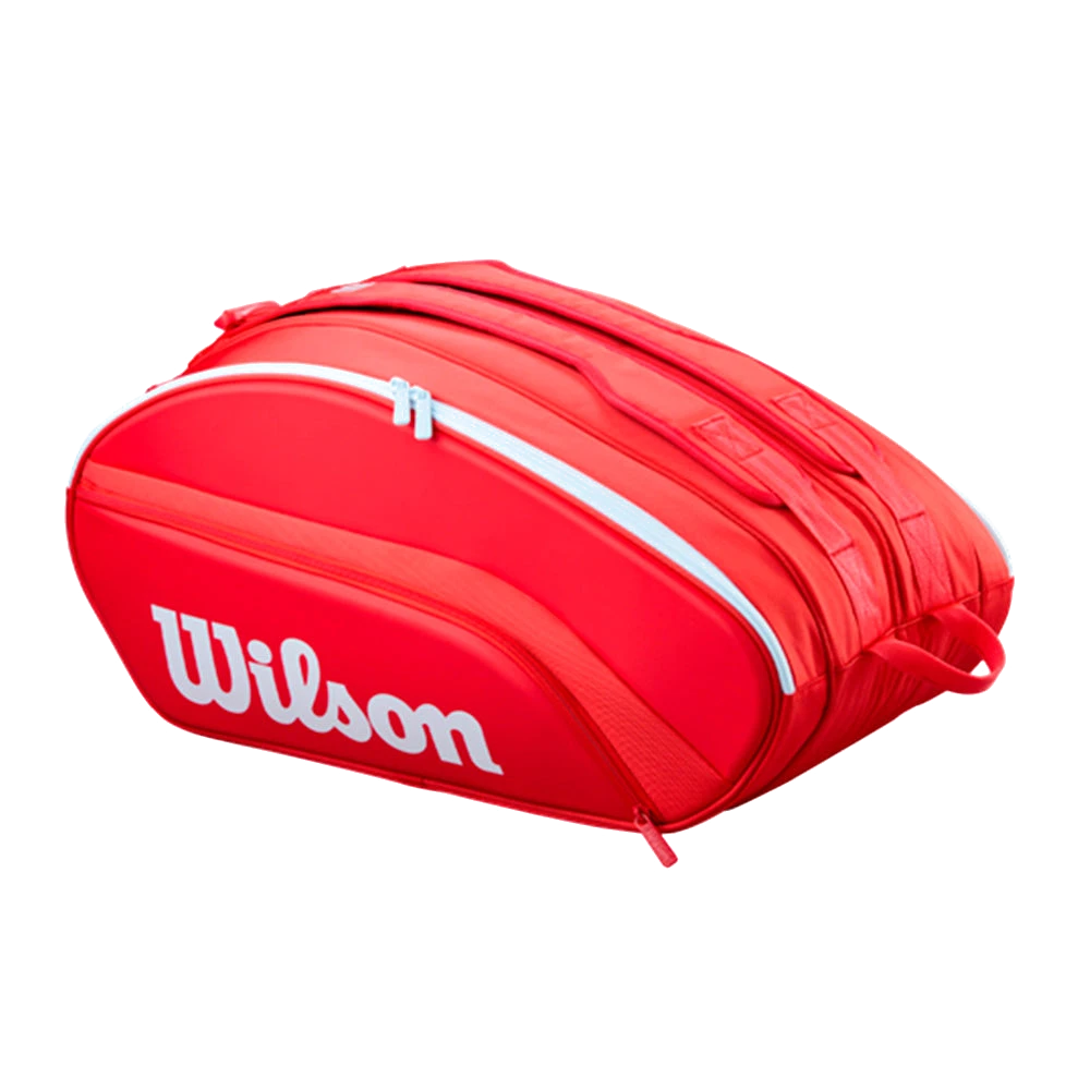 Wilson Super Tour Padel Bag Red 2026 — paletero de pádel de Wilson